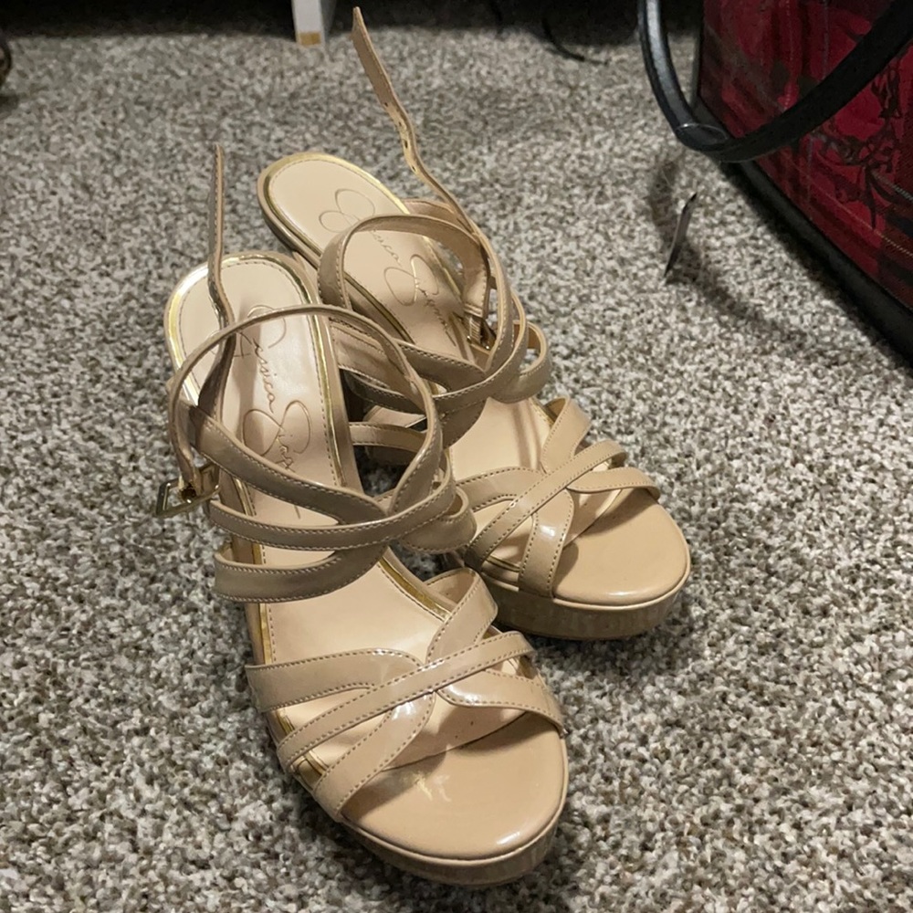 Nude heels